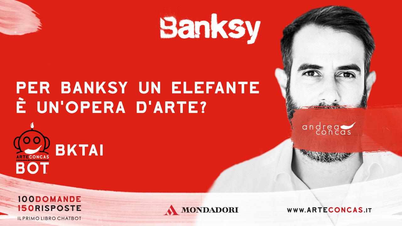 Libro ChatBOT Andrea Concas - BANKSY - ArteConcasBOT