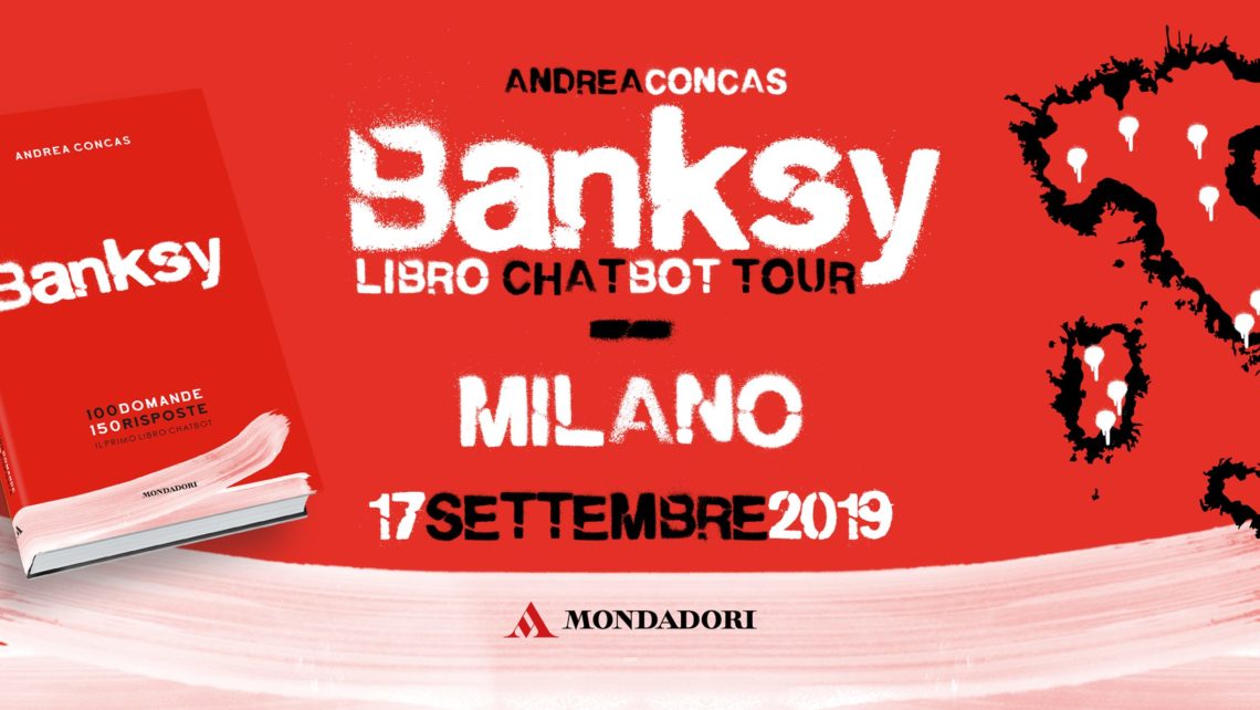 BANKSY TOUR libro chabot andrea concas