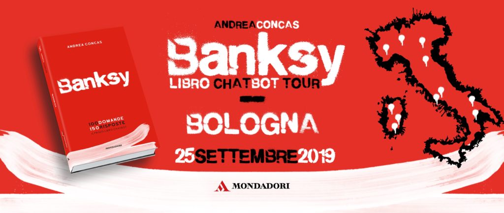 BANKSY TOUR libro chabot andrea concas